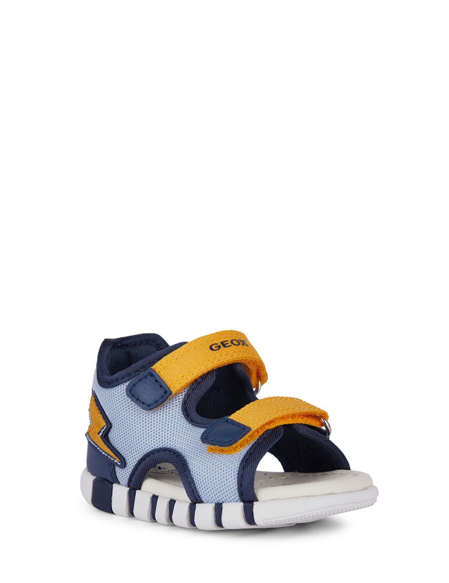 Sandali con strappi Blu Geox