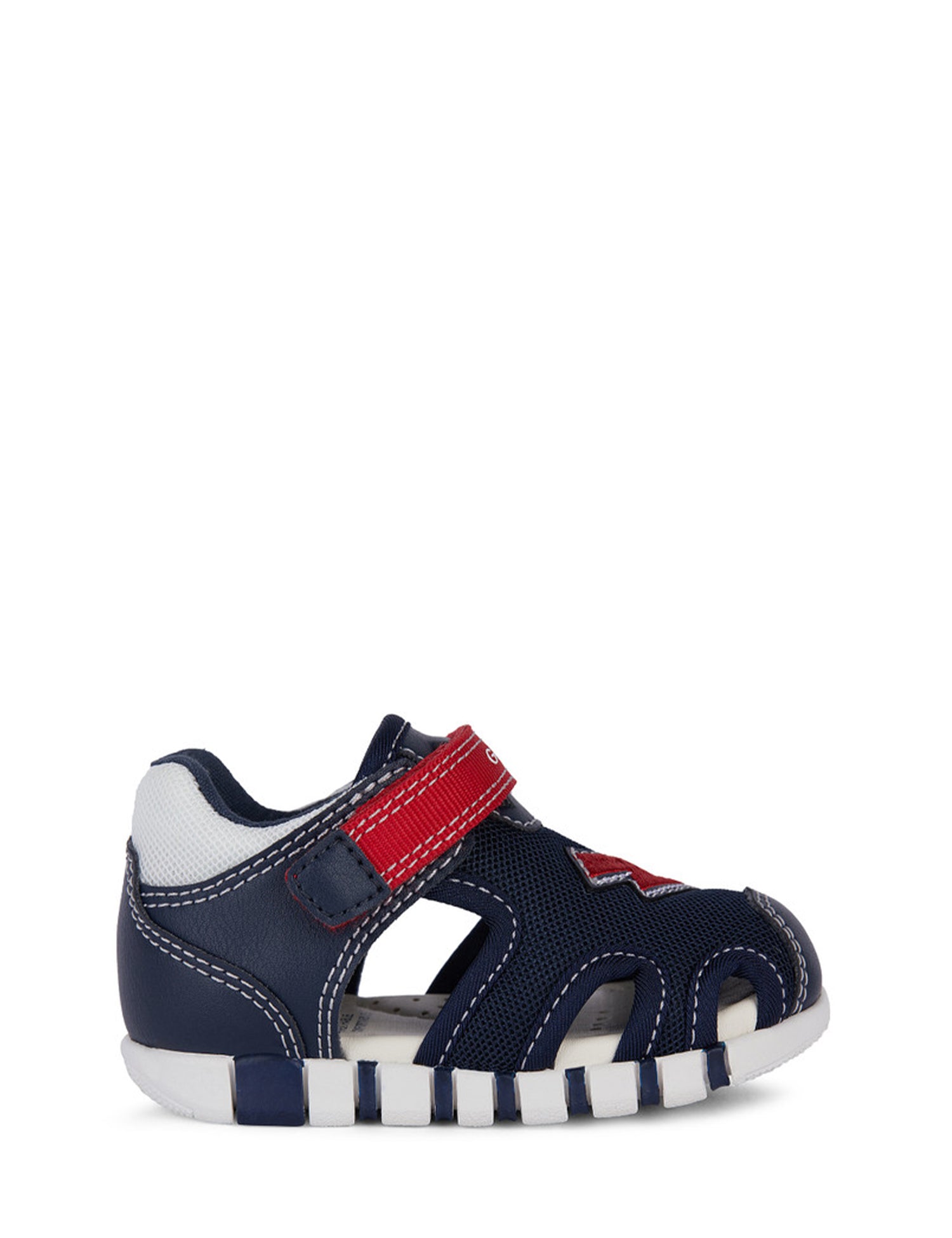 Sandali con strappi Blu Geox