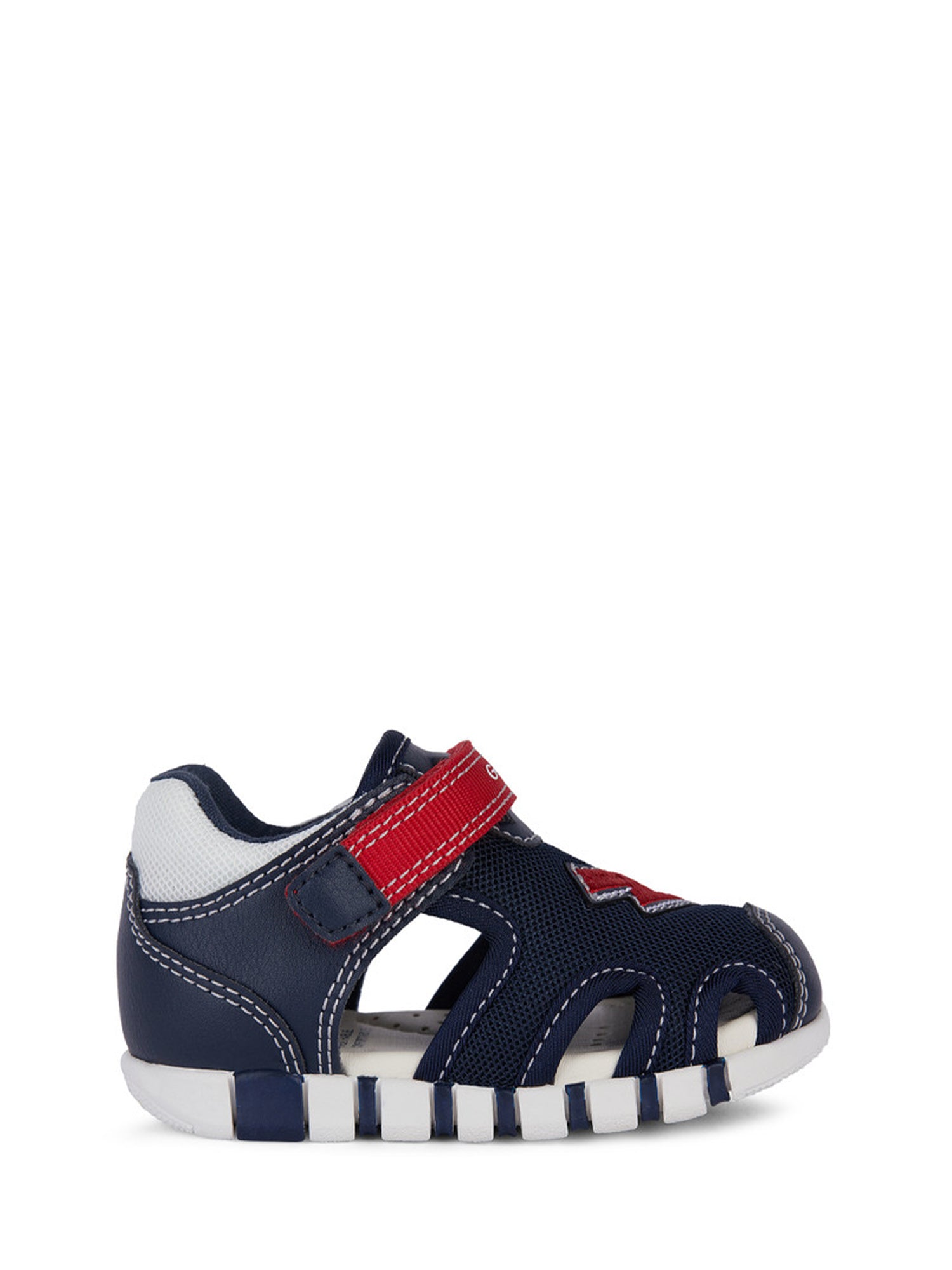 Sandali con strappi Blu Geox