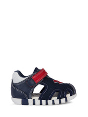 Sandali con strappi Blu Geox