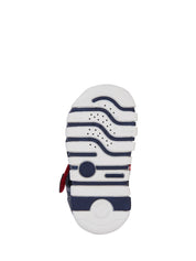 Sandali con strappi Blu Geox