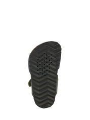 Sandali con strappi Verde Geox