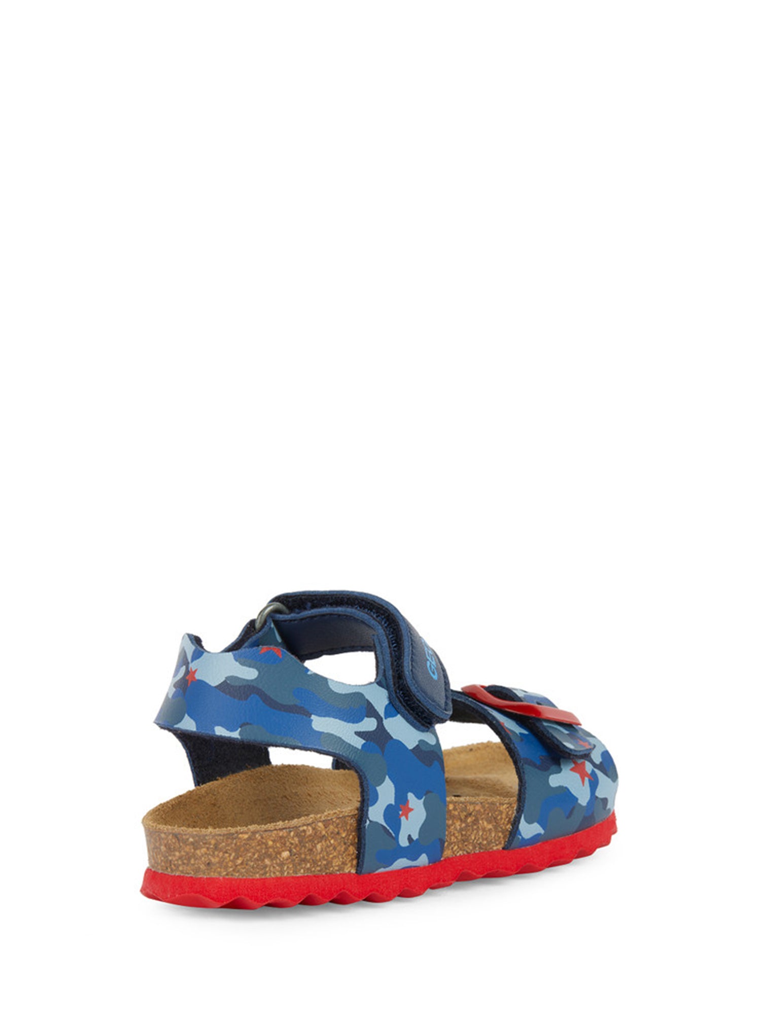 Sandali con strappi Blu Geox