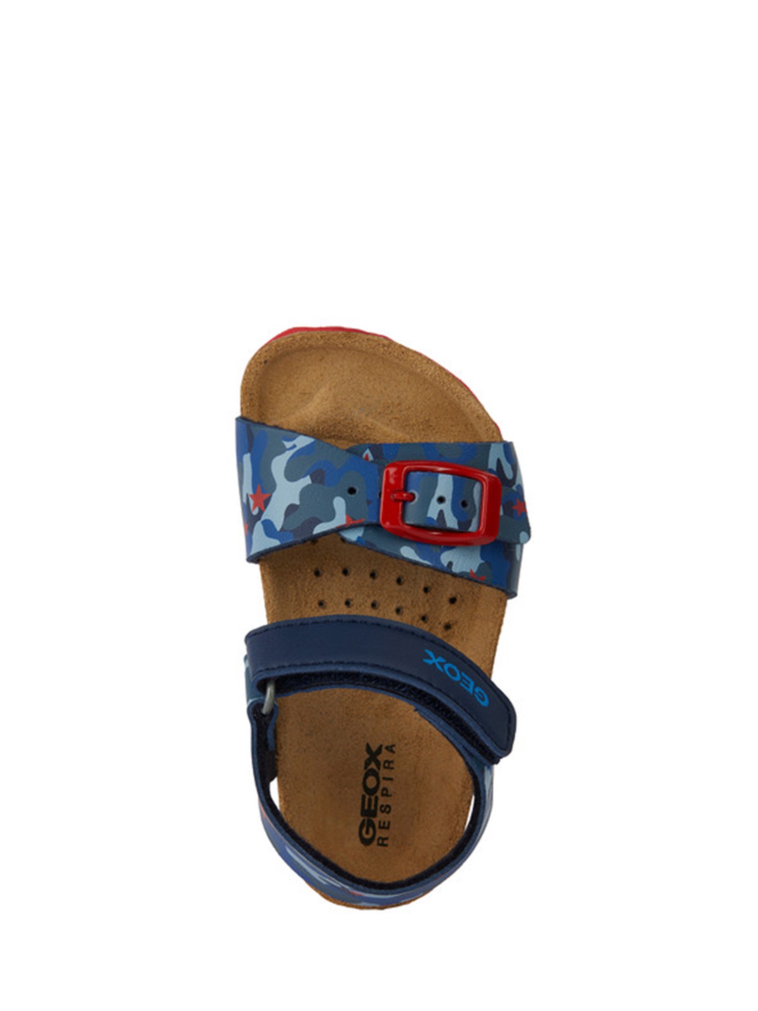 Sandali con strappi Blu Geox