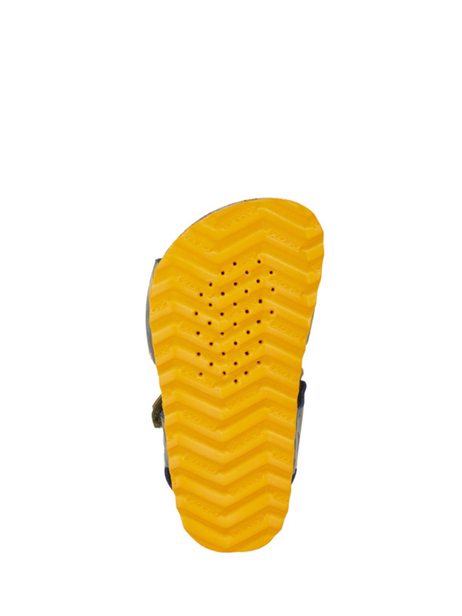 Sandali con strappi Verde Geox