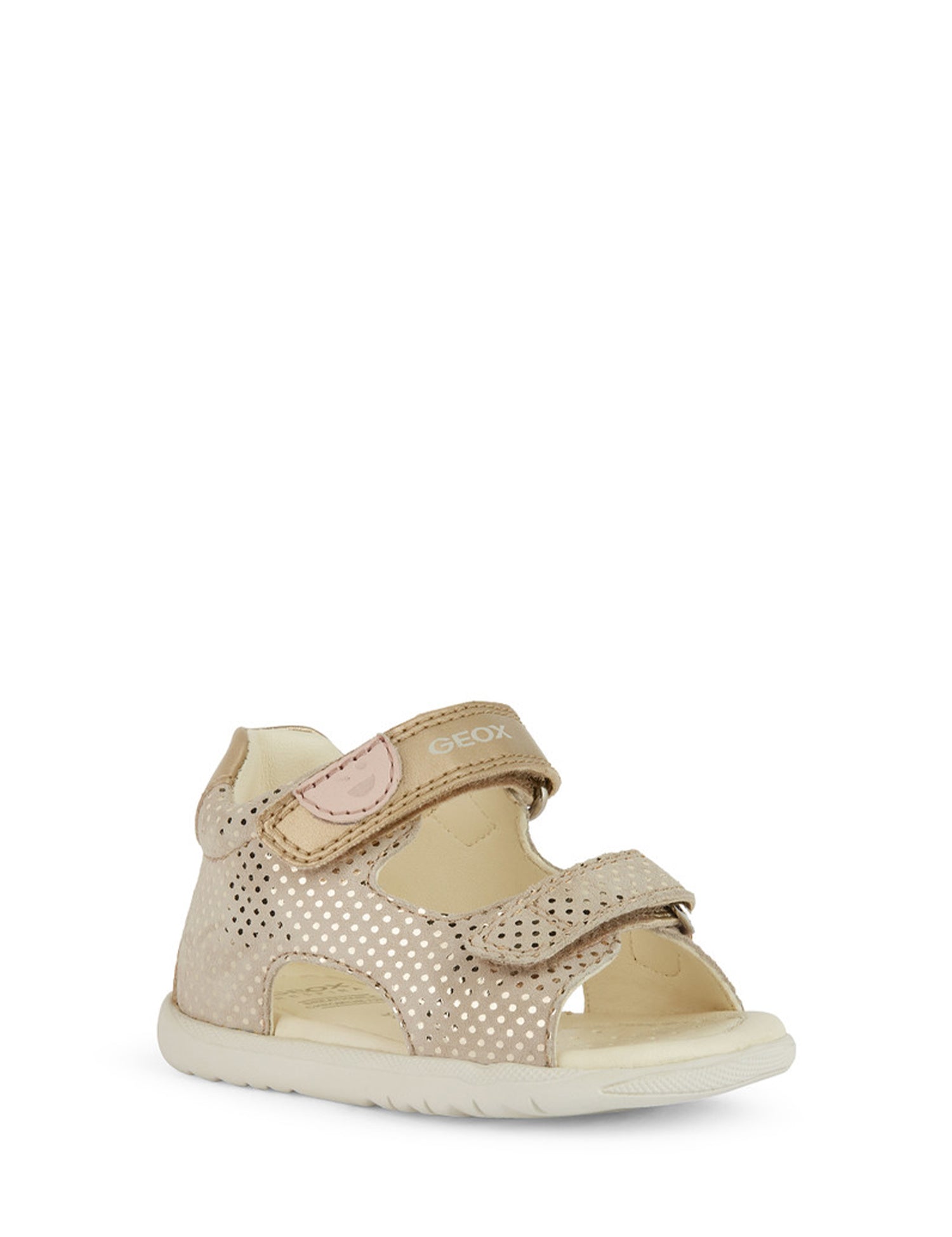 Sandali con strappi Beige Geox