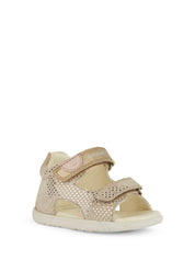 Sandali con strappi Beige Geox