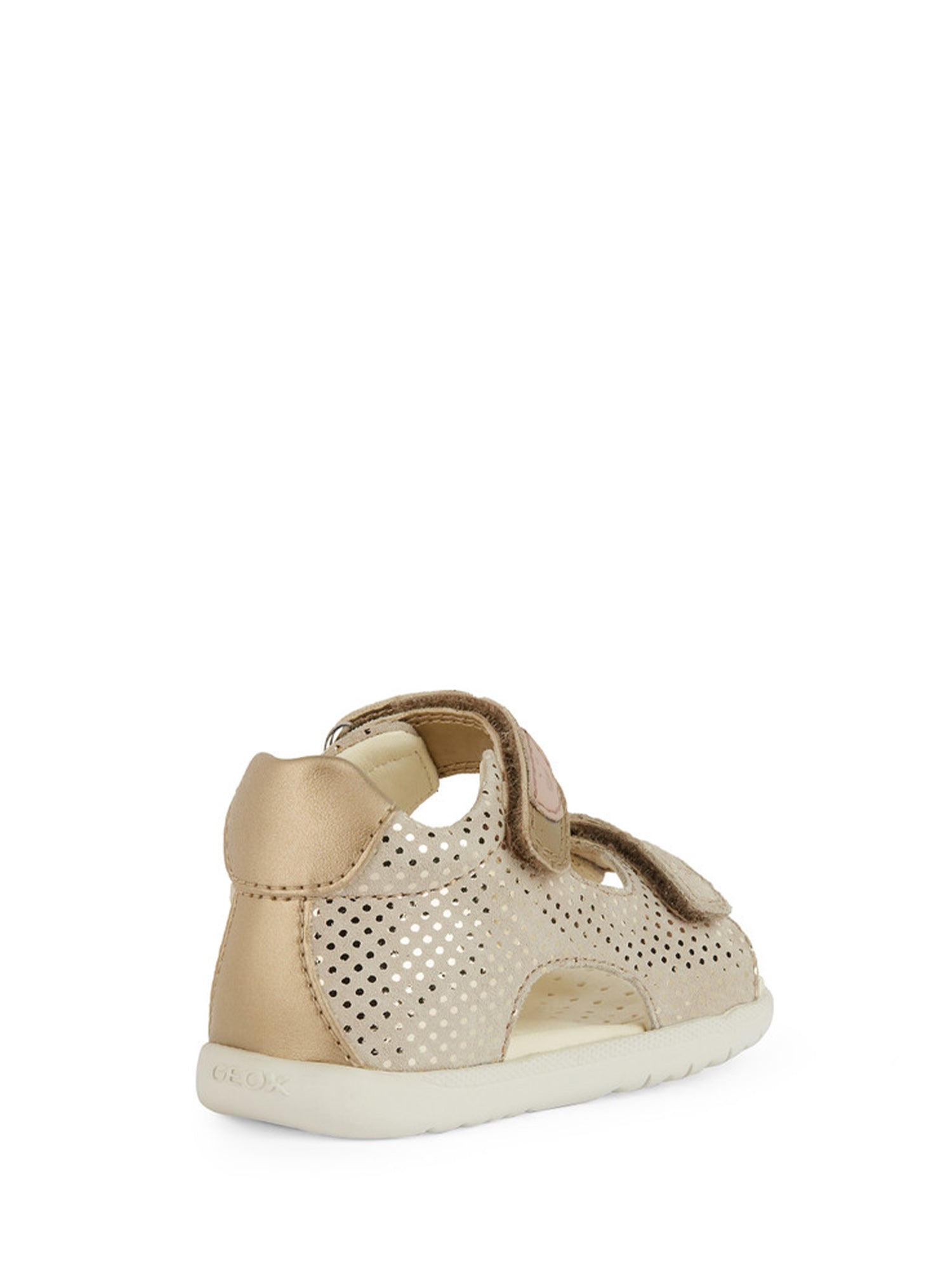 Sandali con strappi Beige Geox