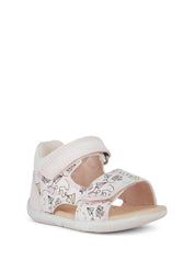 Sandali con strappi Rosa Geox