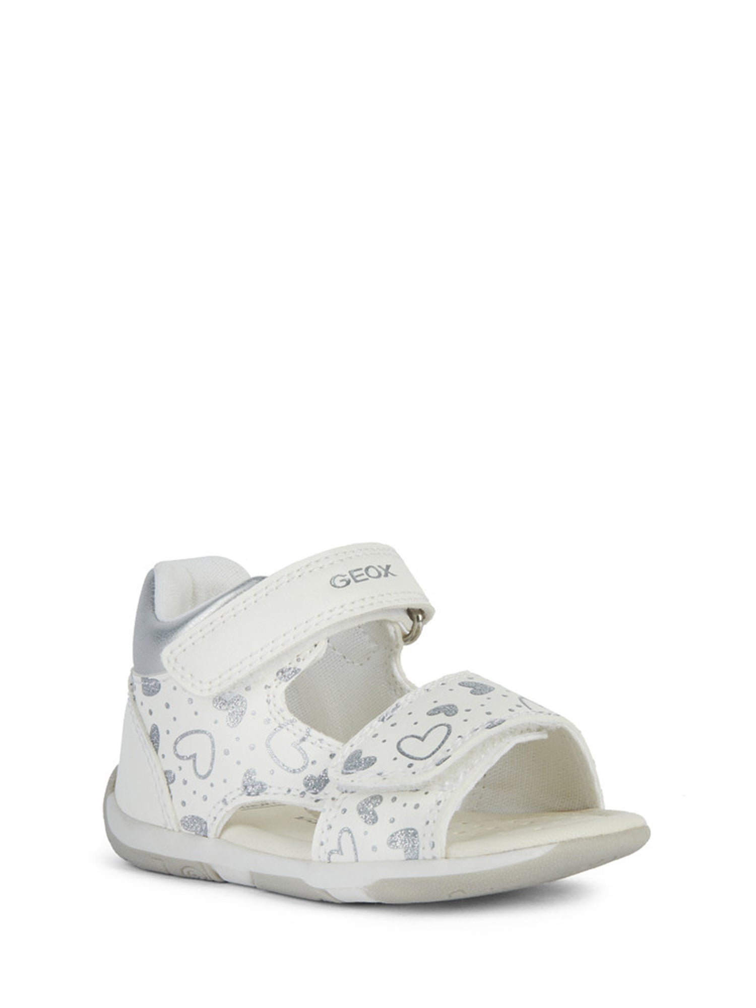 Sandali con strappi Bianco Geox