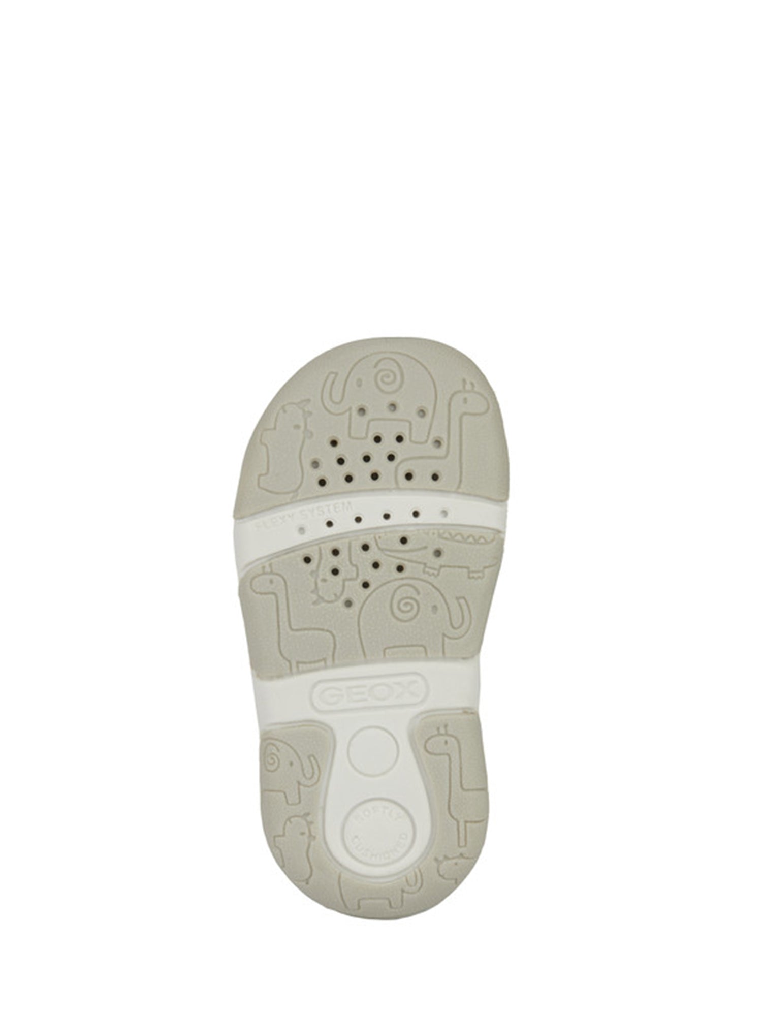 Sandali con strappi Bianco Geox