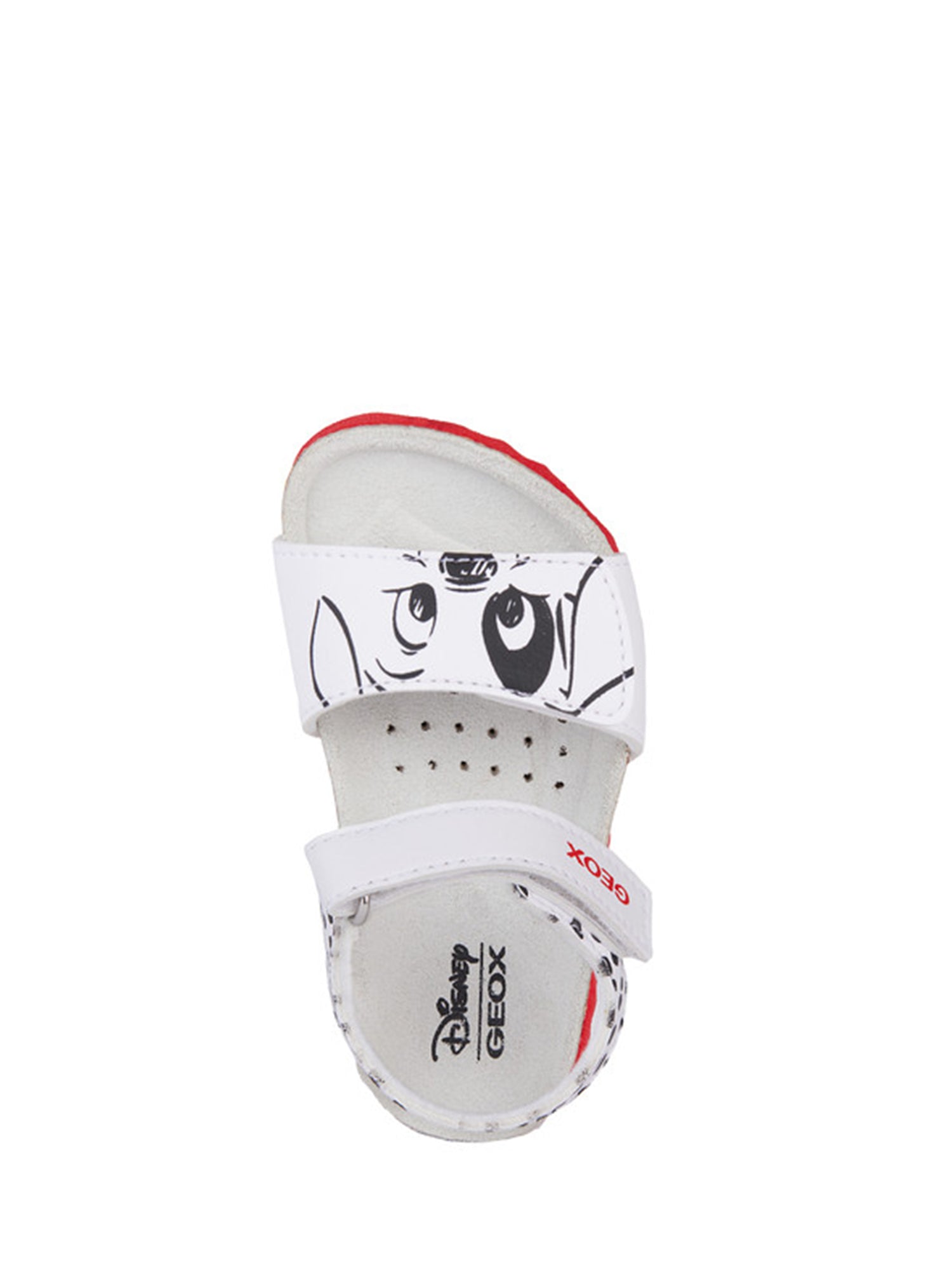 Sandali con strappi Bianco Geox