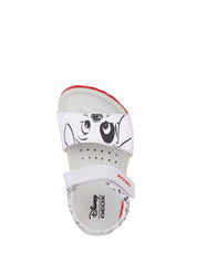 Sandali con strappi Bianco Geox