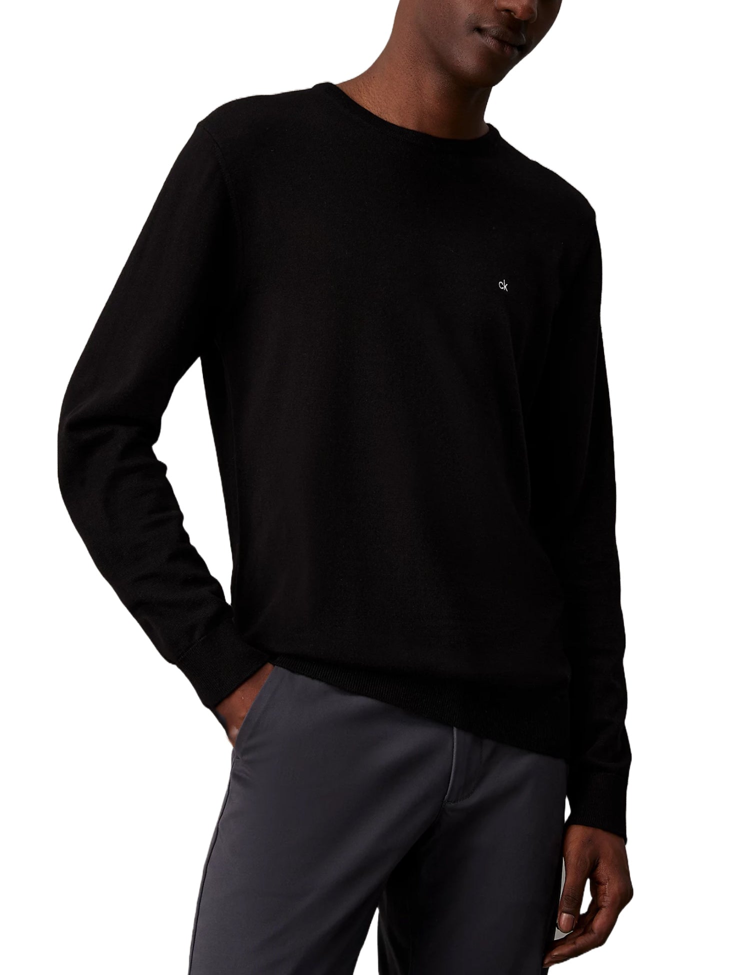 Maglioncini Nero Calvin Klein