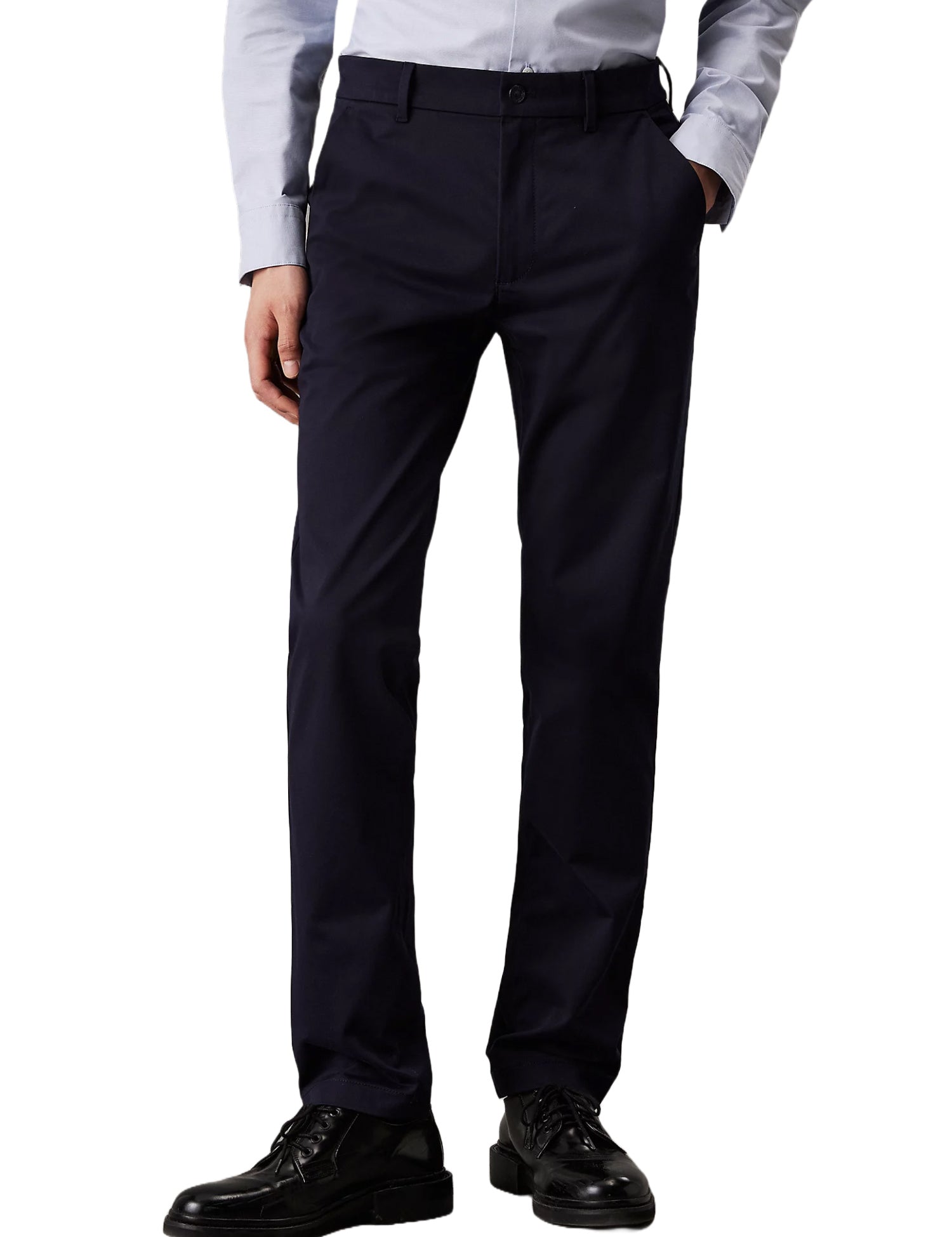 Pantaloni Blu Calvin Klein