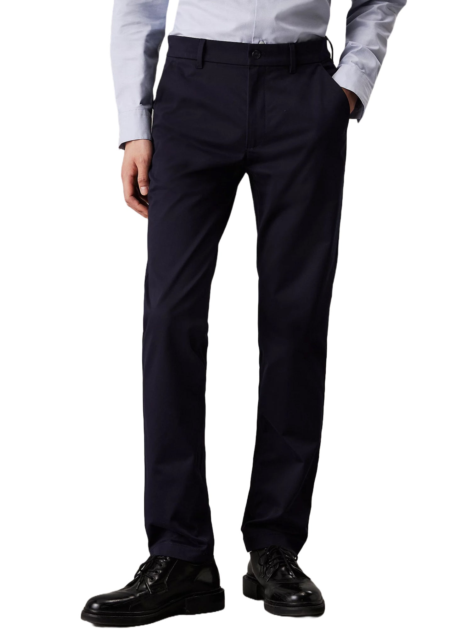 Pantaloni Blu Calvin Klein