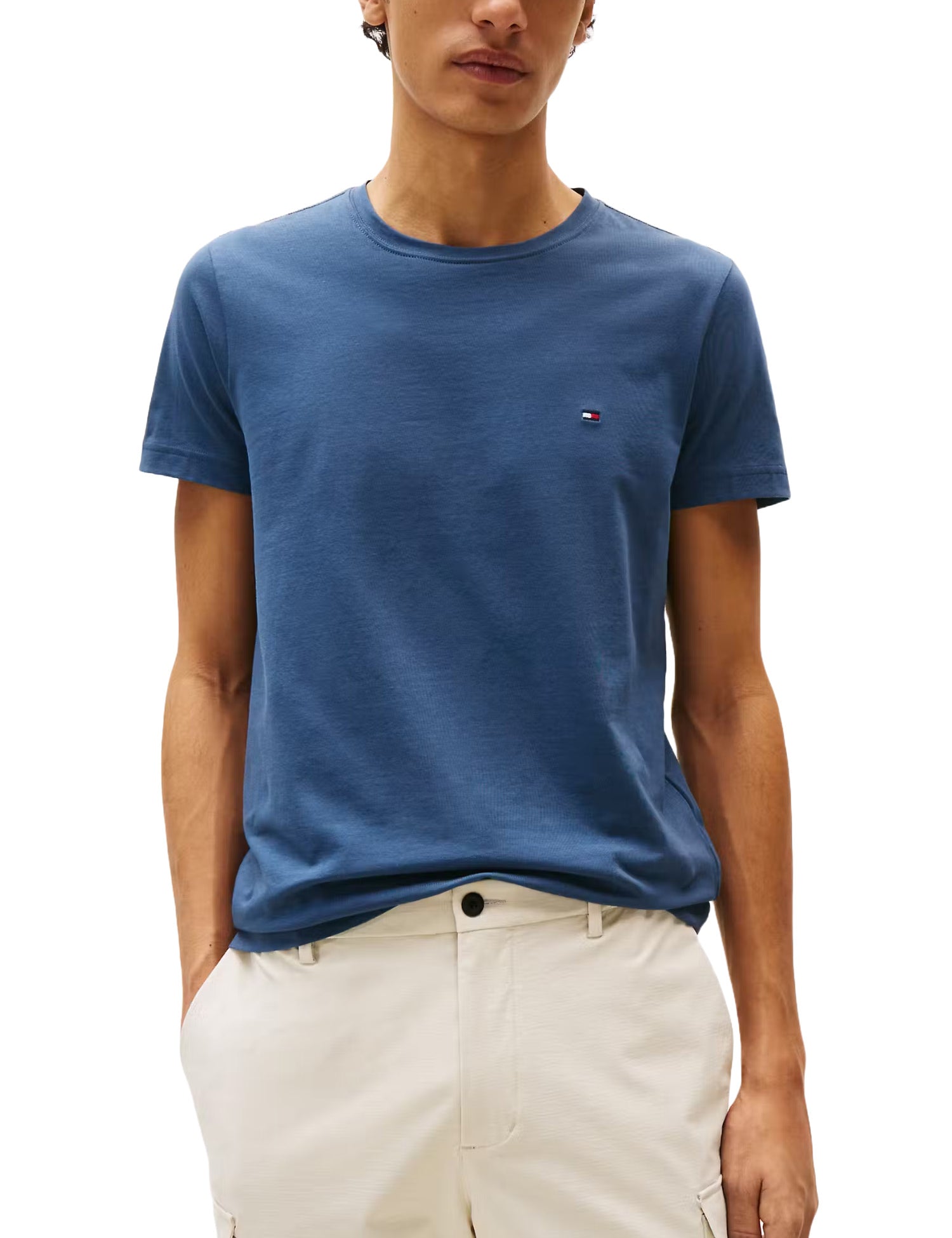 T-shirt Blu Chiaro Tommy Hilfiger