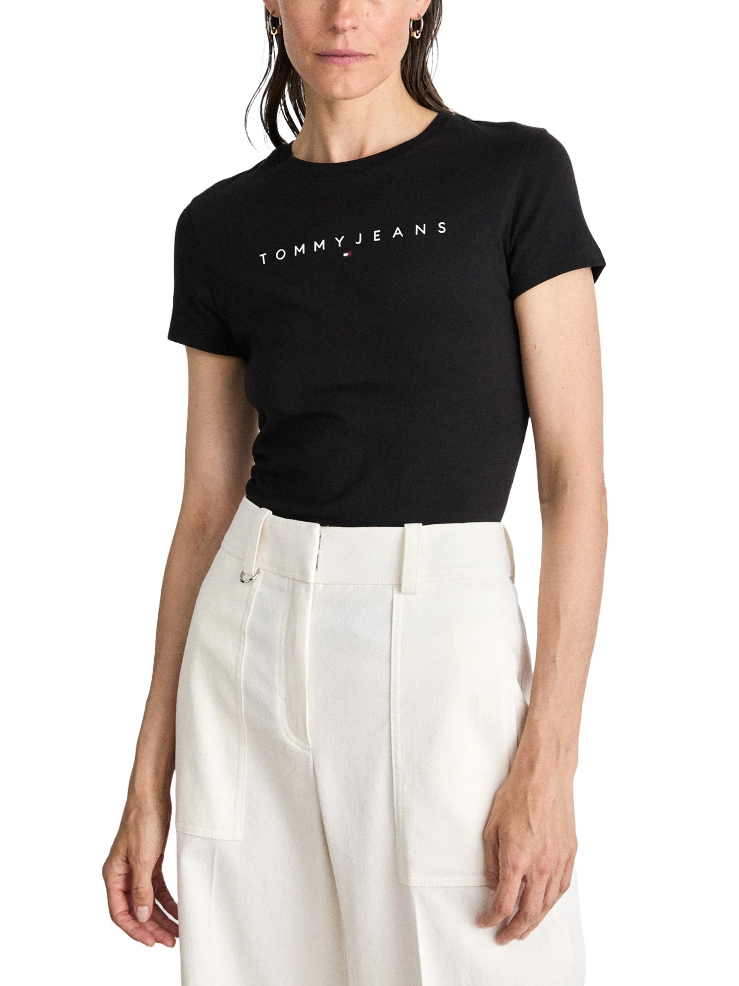 T-shirt Nero Tommy Jeans