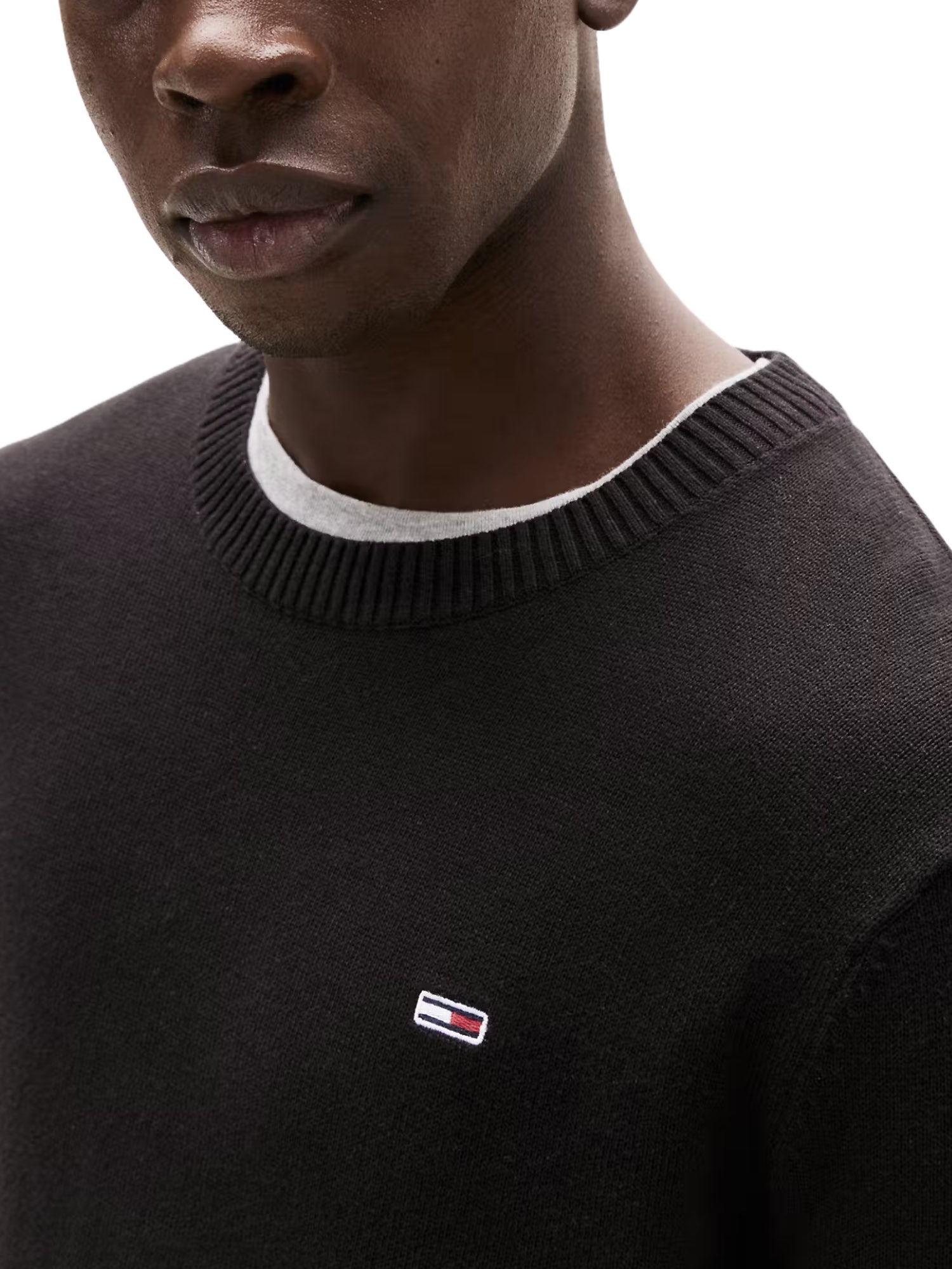 Maglioncini Nero Tommy Jeans