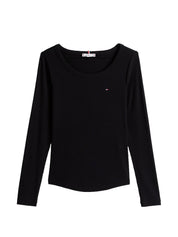 T-shirt Nero Tommy Hilfiger