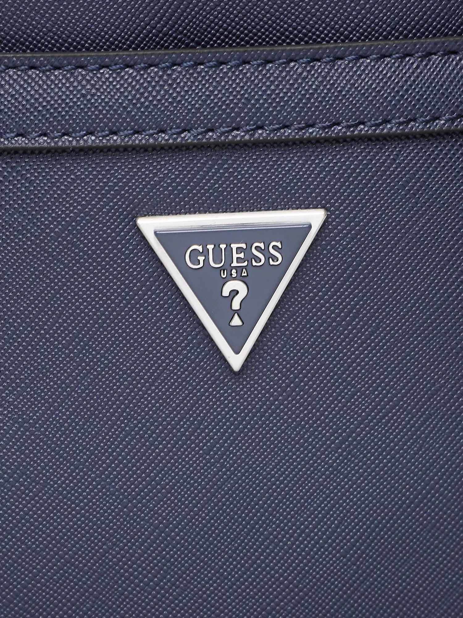 Tracolla Blu Guess