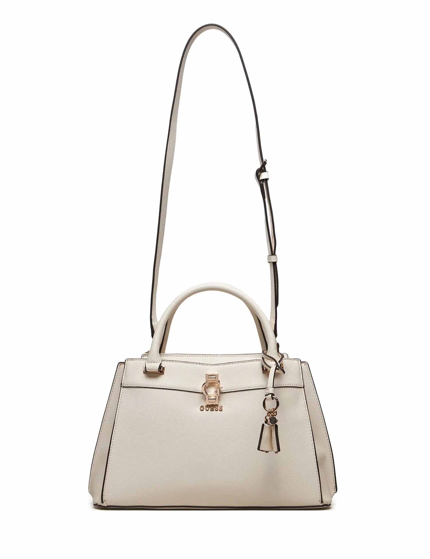 Borse a mano Avorio Guess