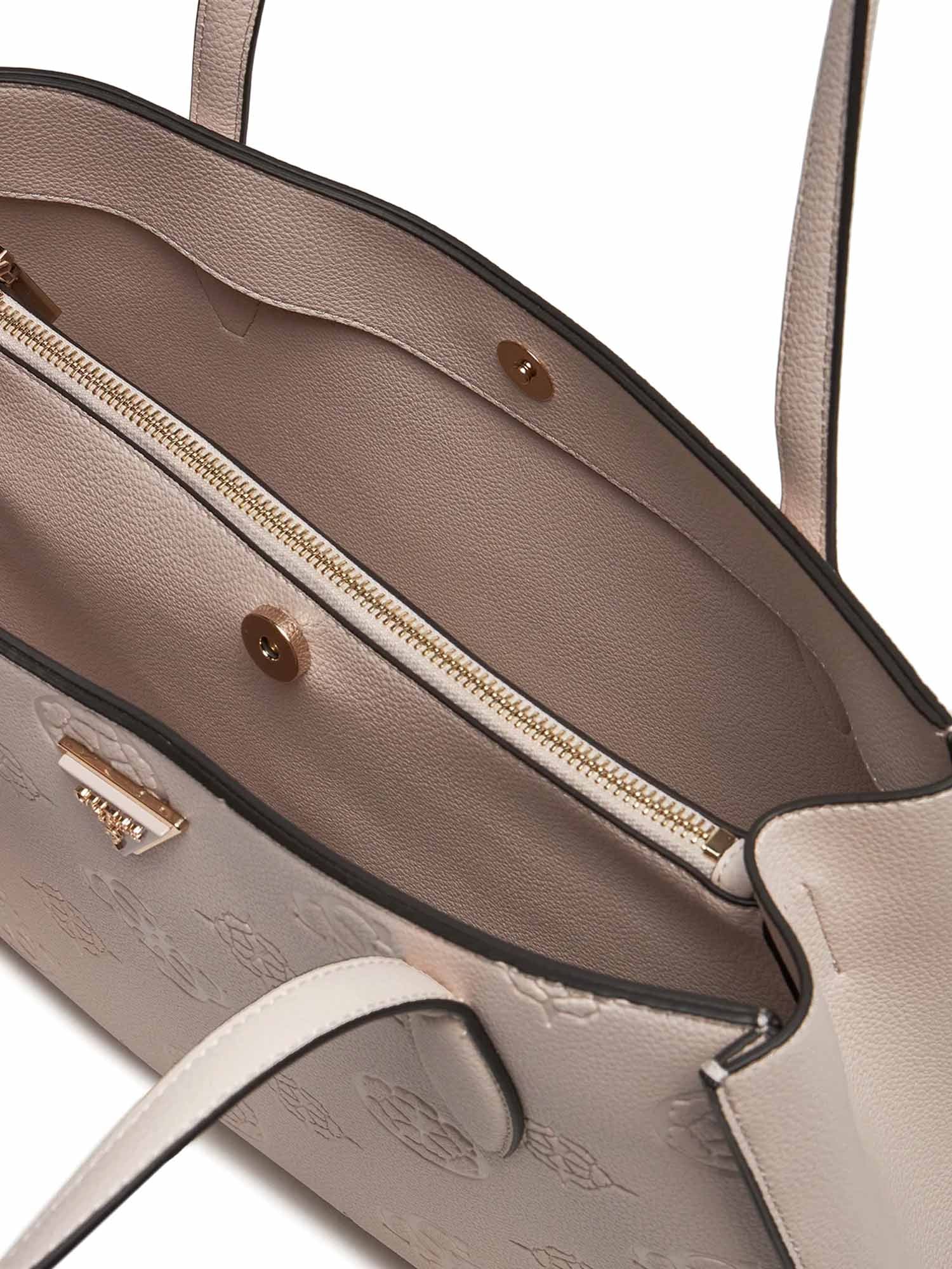 Borse a spalla Beige Guess