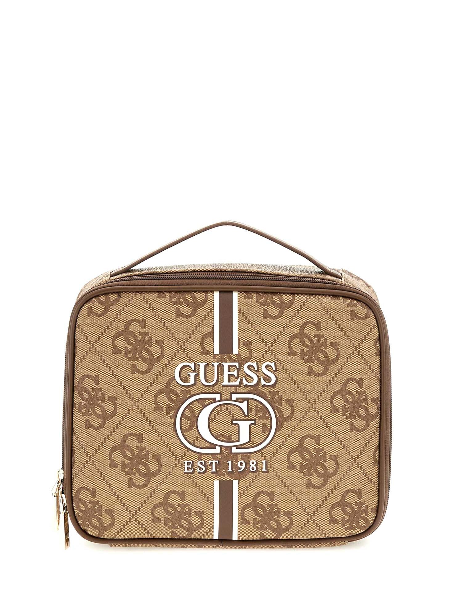 Beauty case Marrone Guess