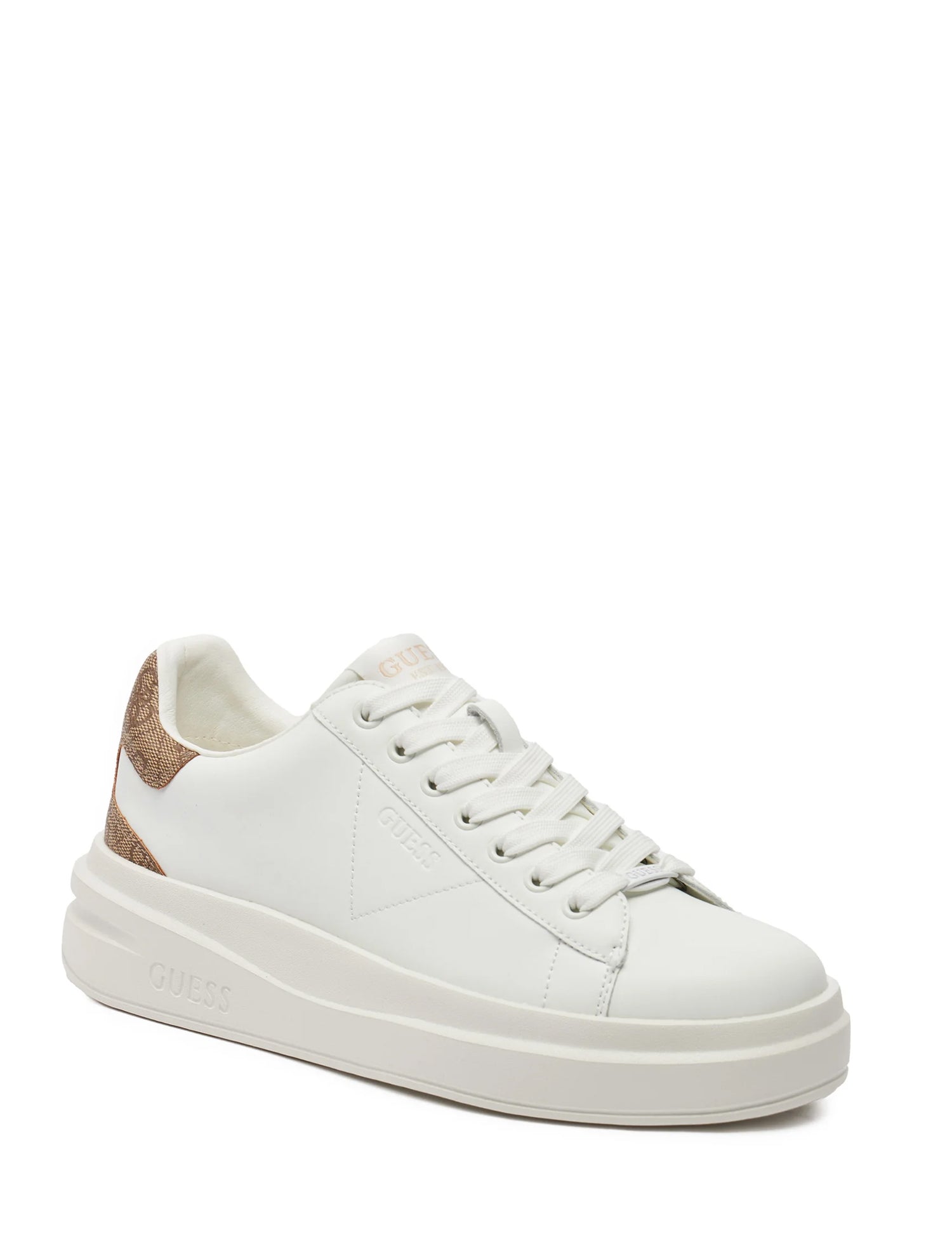 Sneakers Bianco Beige Guess