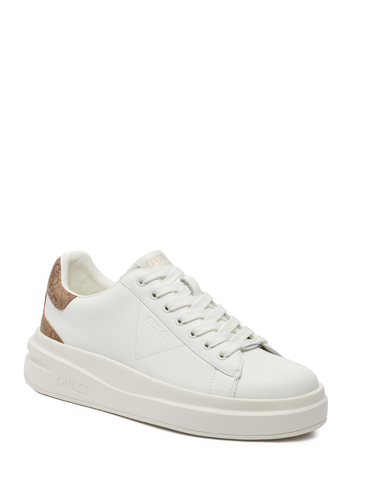 Sneakers Bianco Beige Guess