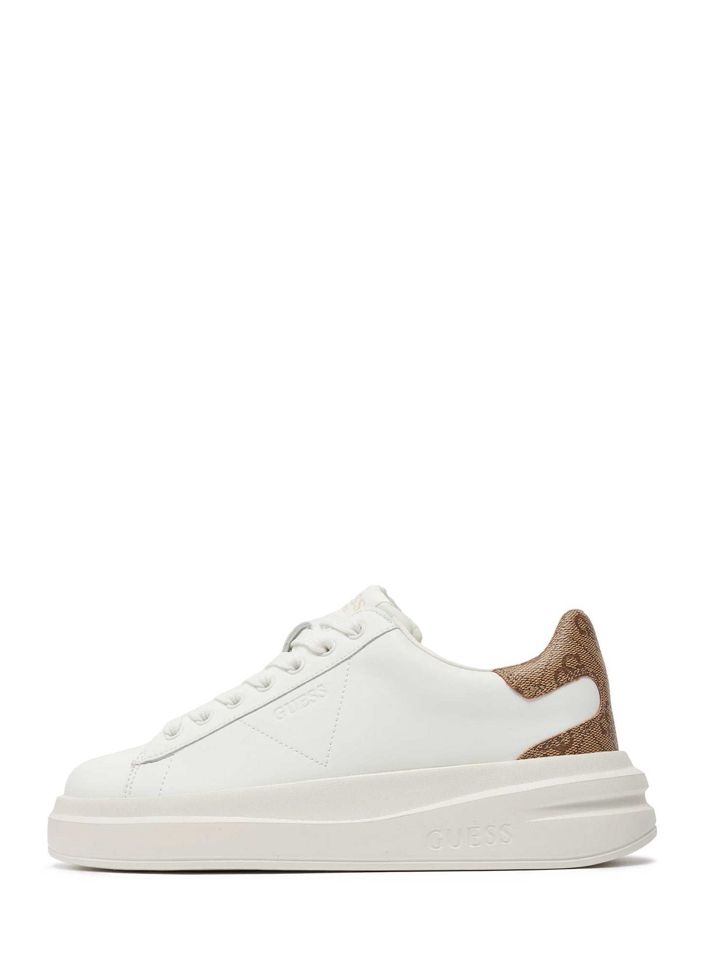 Sneakers Bianco Beige Guess