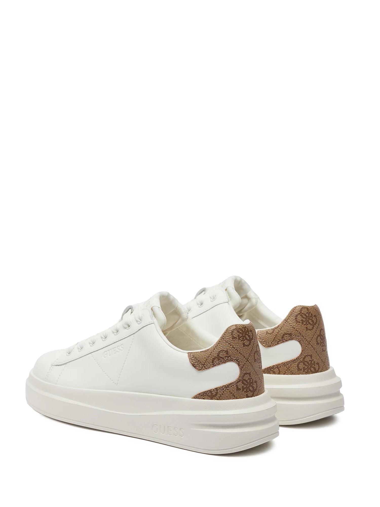 Sneakers Bianco Beige Guess