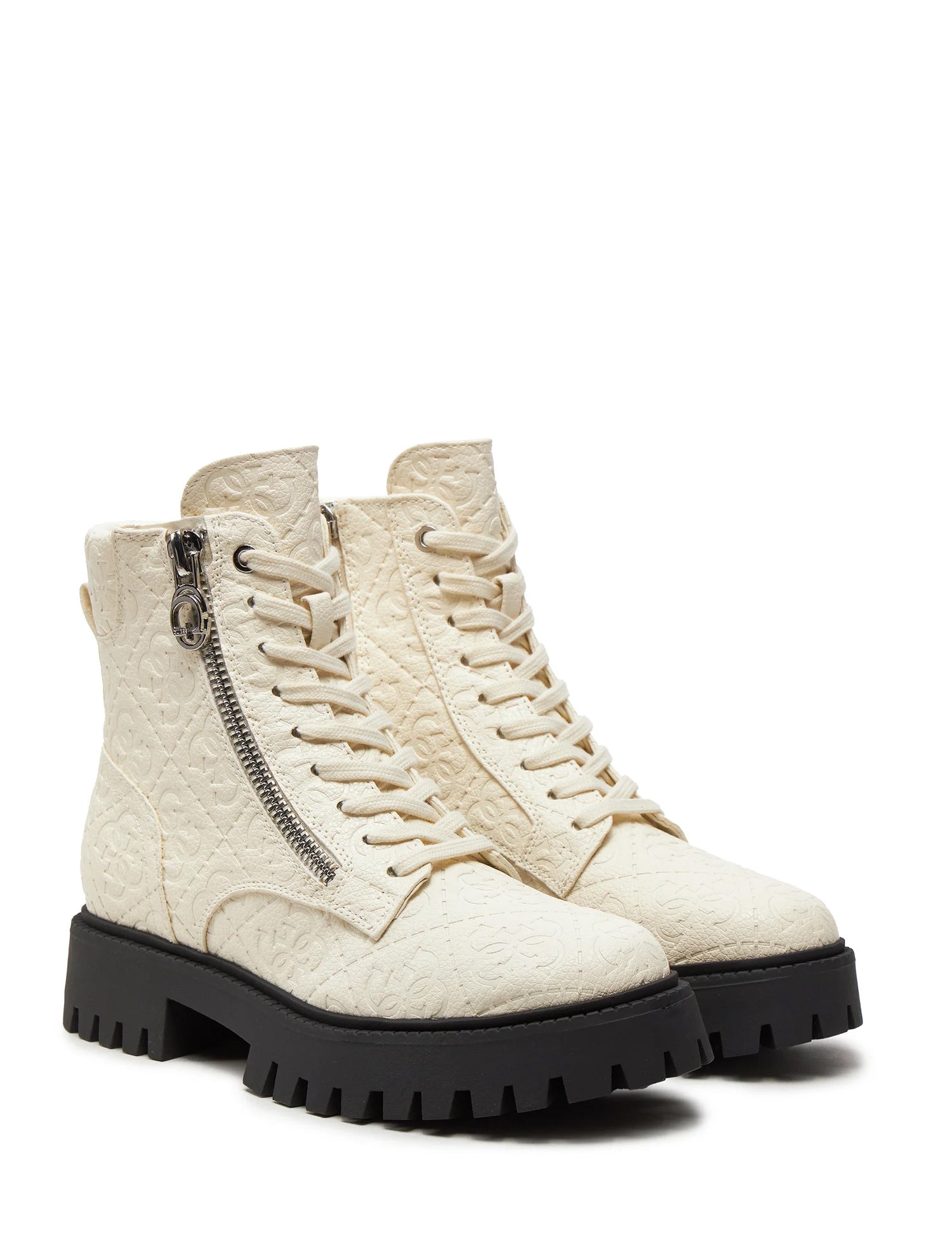 Stivaletti Avorio Guess