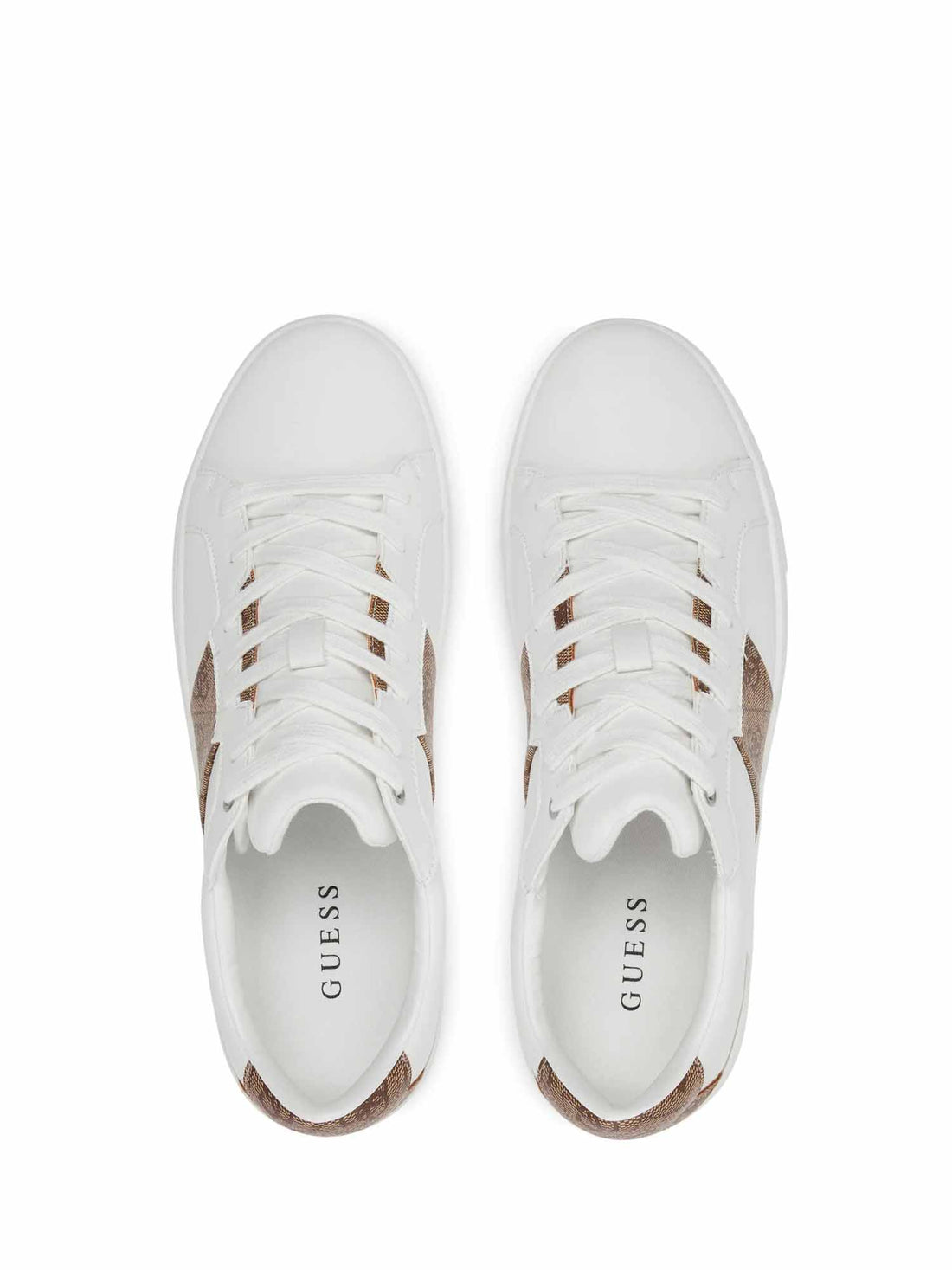 Sneakers Bianco Beige Guess