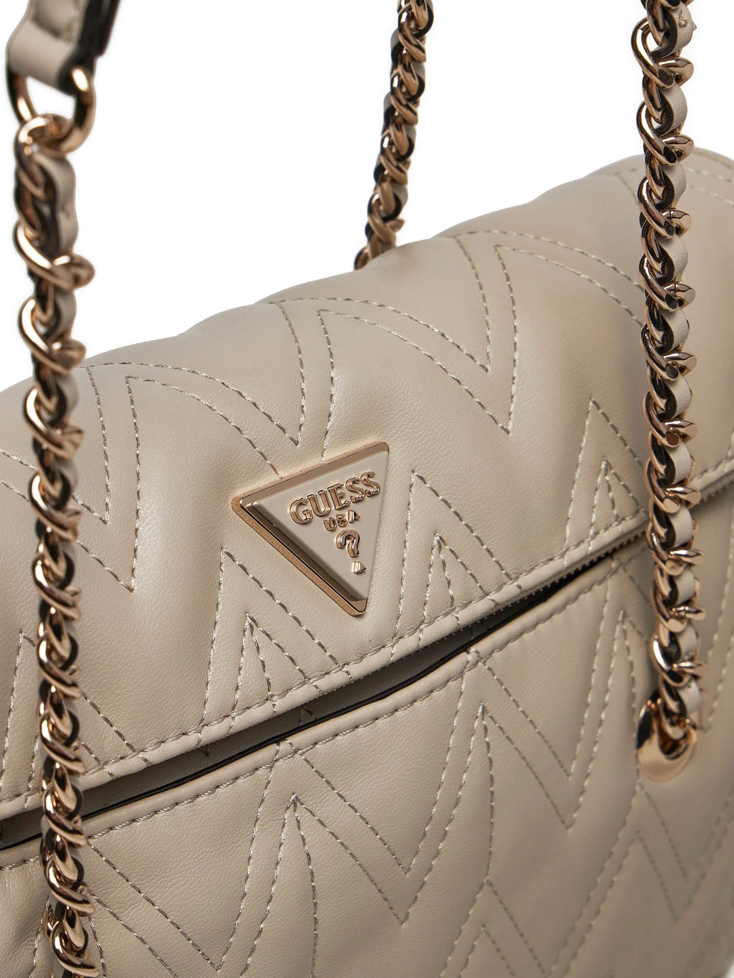 Borse a spalla Tortora Guess