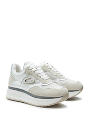 Sneakers Beige Alberto Guardiani