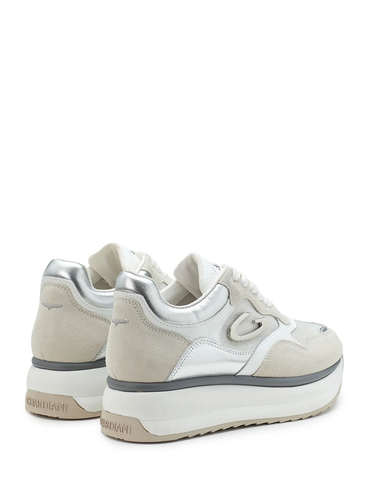 Sneakers Beige Alberto Guardiani