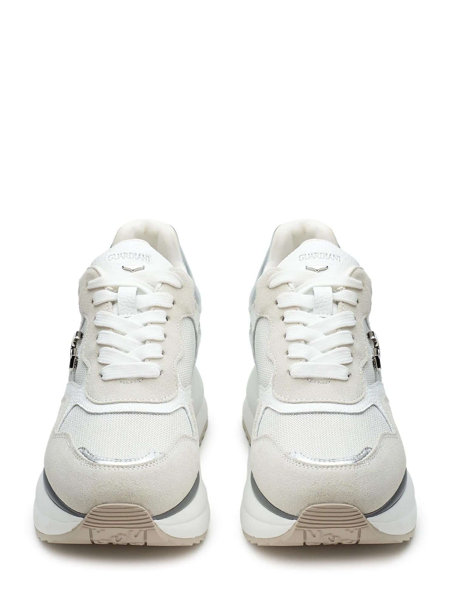 Sneakers Beige Alberto Guardiani