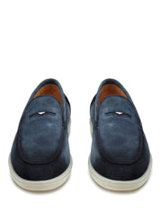 Mocassini Blu Alberto Guardiani