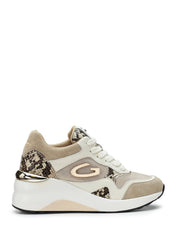 Sneakers Beige Alberto Guardiani