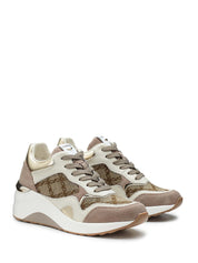 Sneakers Beige Alberto Guardiani