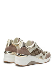 Sneakers Beige Alberto Guardiani