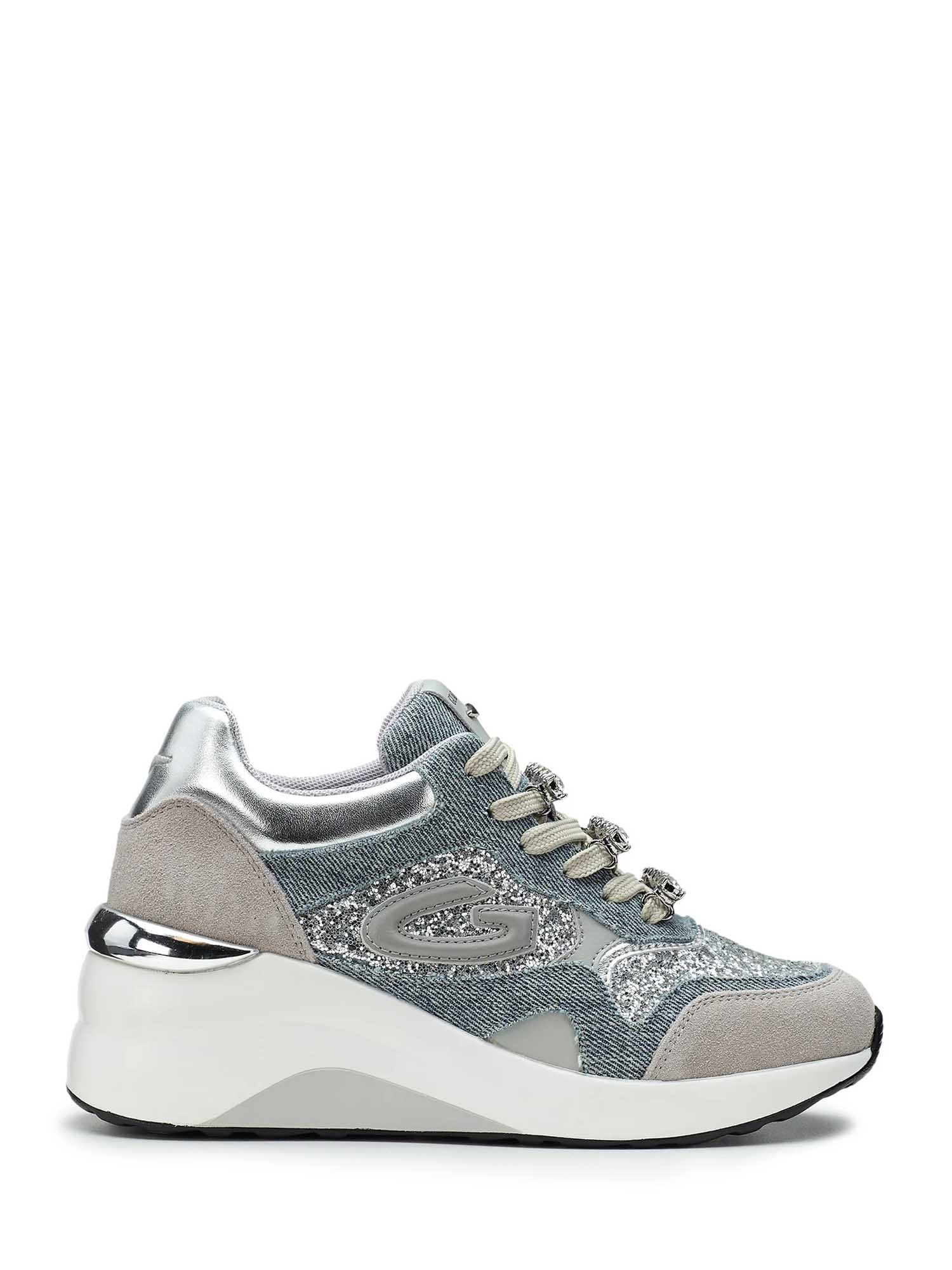 Sneakers Grigio Alberto Guardiani