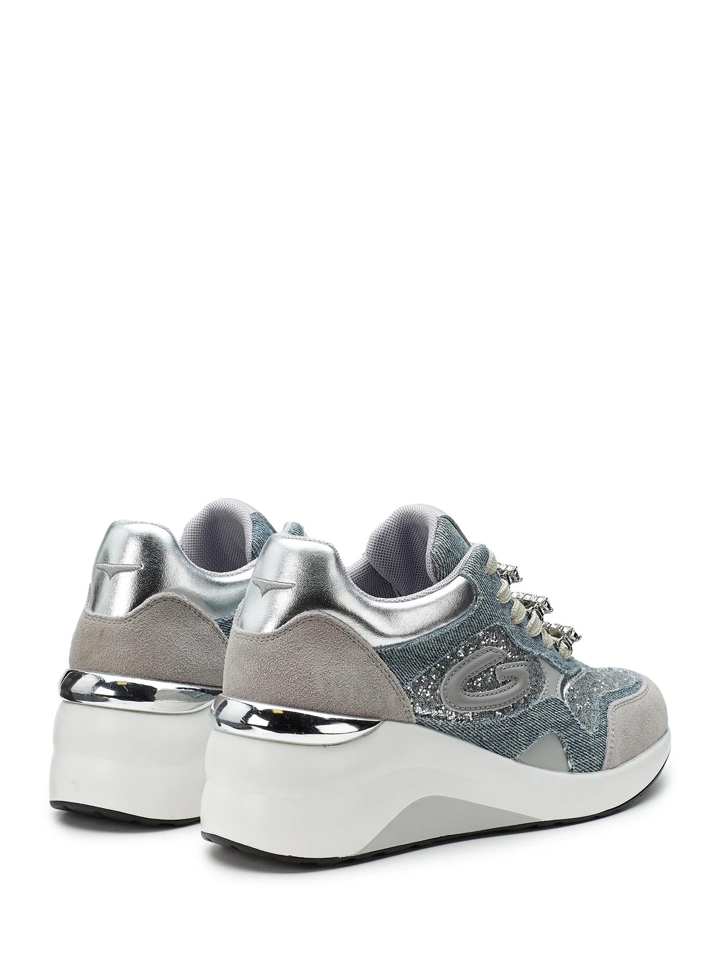 Sneakers Grigio Alberto Guardiani
