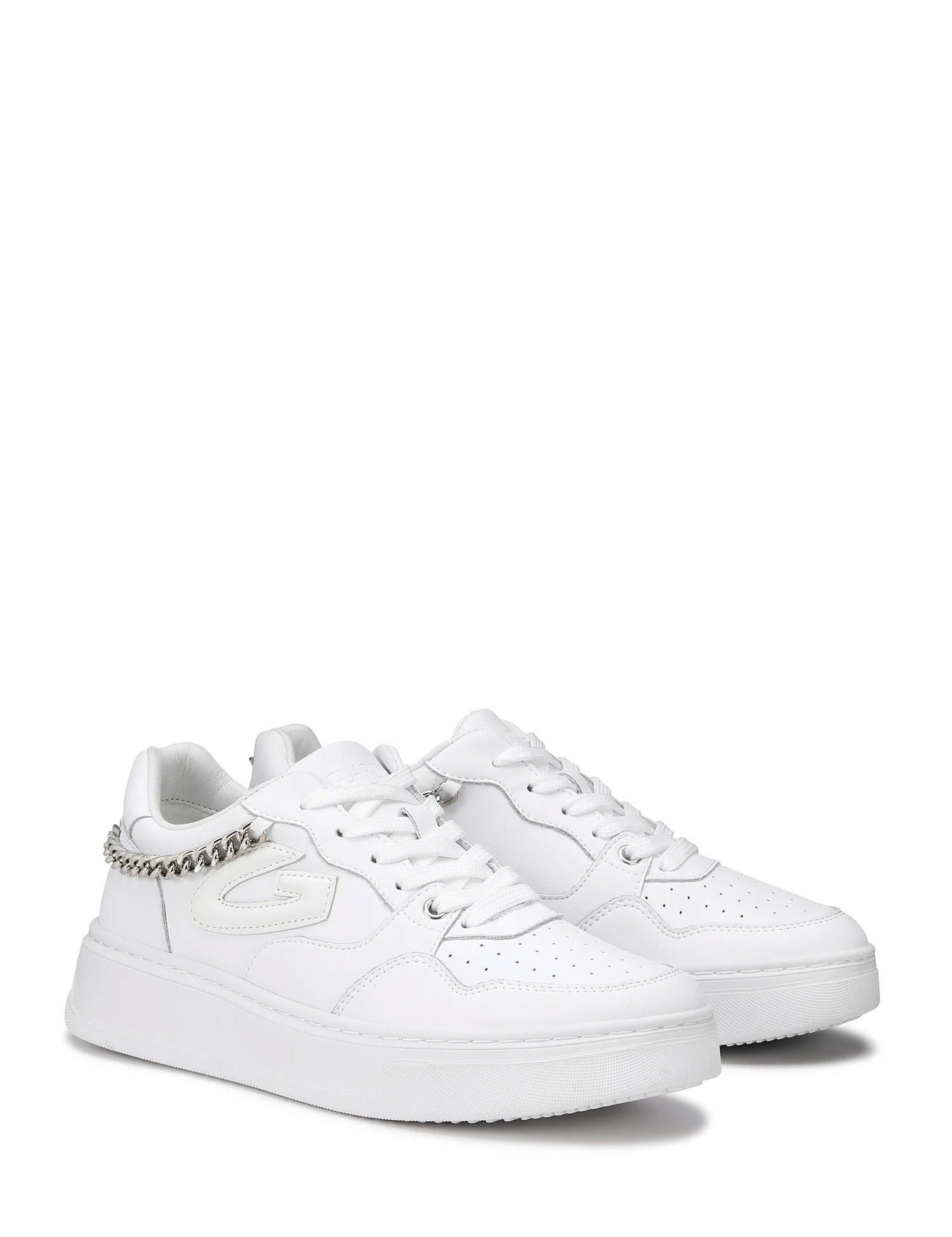 Sneakers Bianco Alberto Guardiani