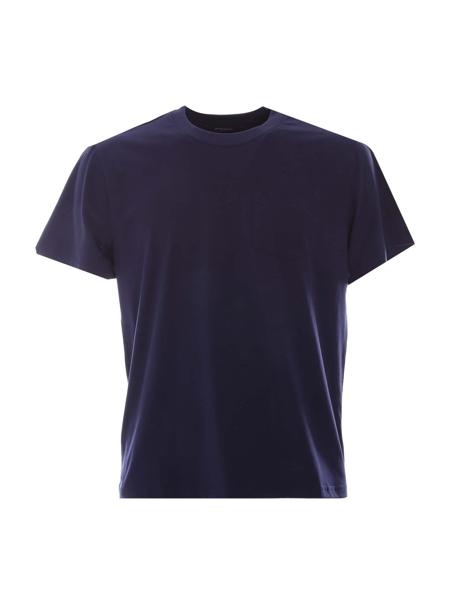 T-shirt Blu Scuro Borgoni Milano