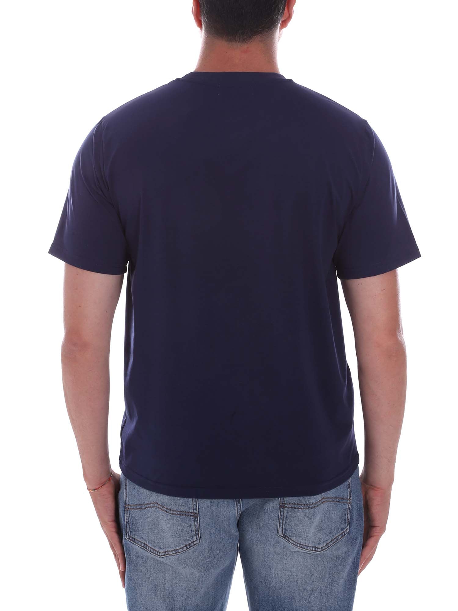 T-shirt Blu Scuro Borgoni Milano