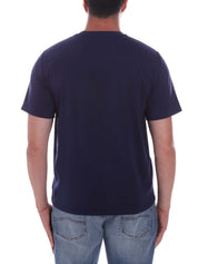 T-shirt Blu Scuro Borgoni Milano