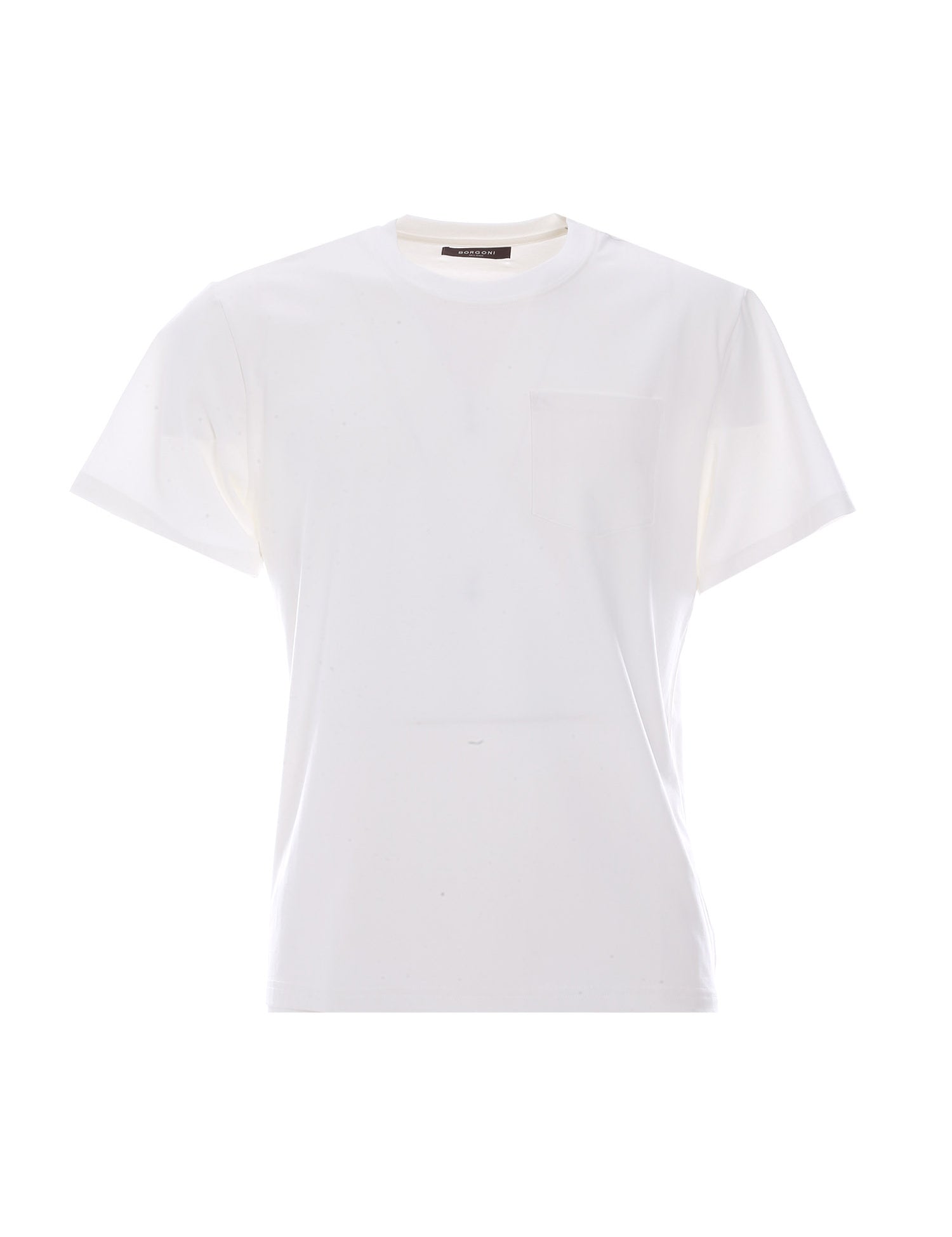 T-shirt Bianco Borgoni Milano
