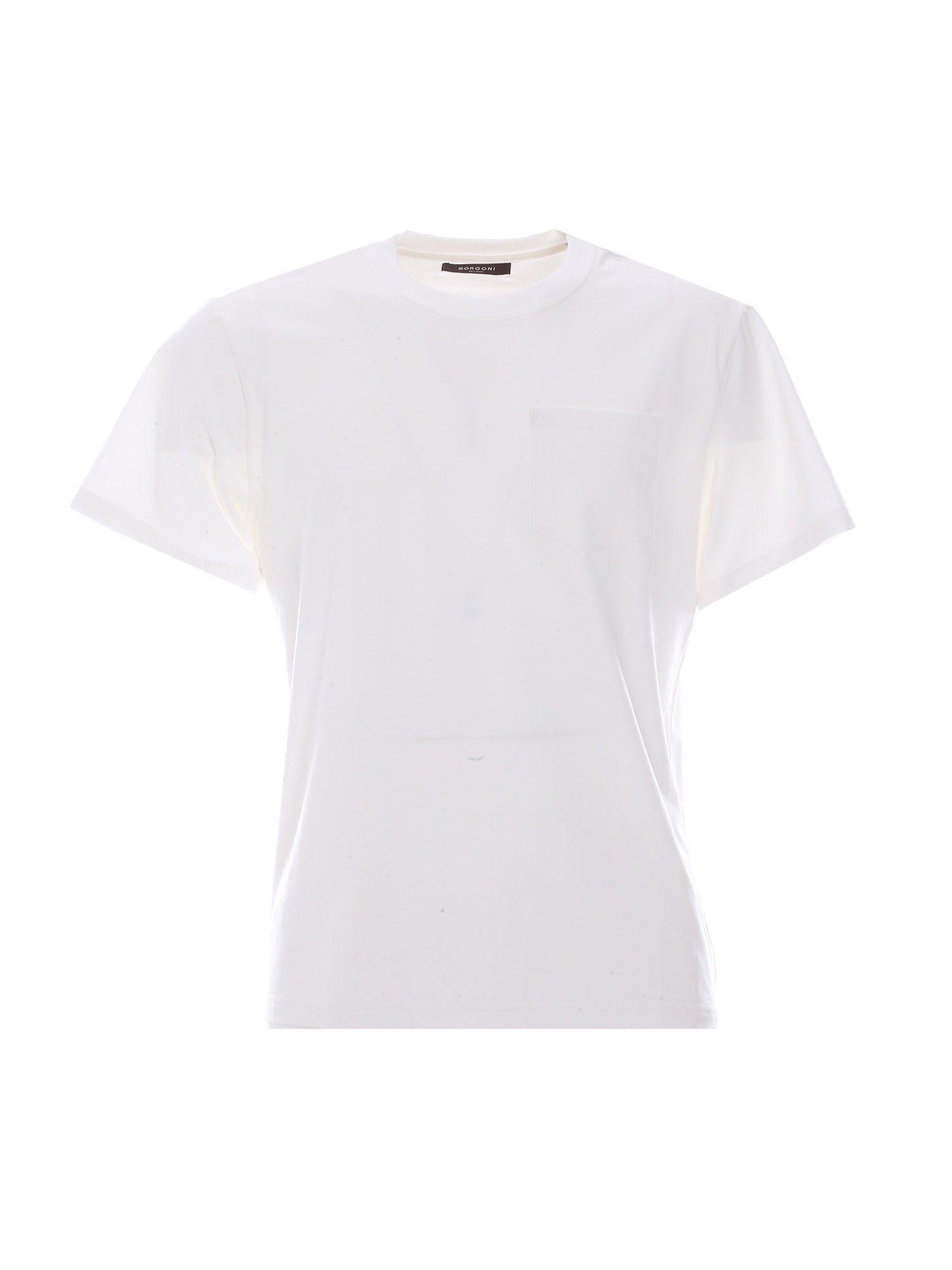 T-shirt Bianco Borgoni Milano
